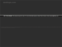Tablet Screenshot of desktops.com